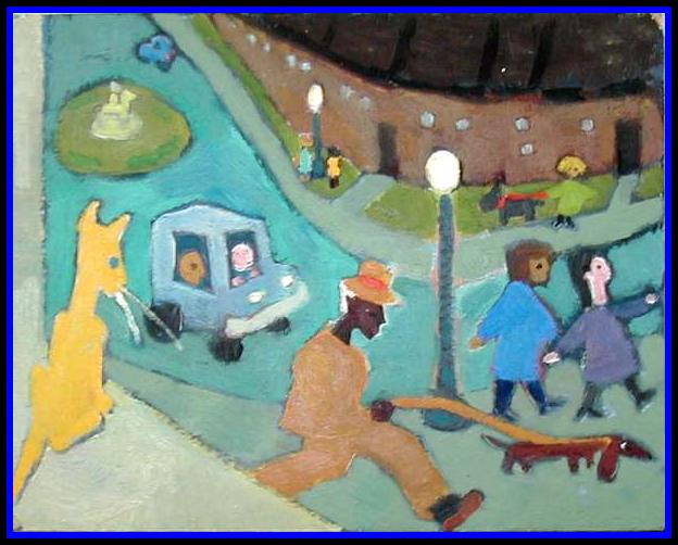 Painting by B. Bishop