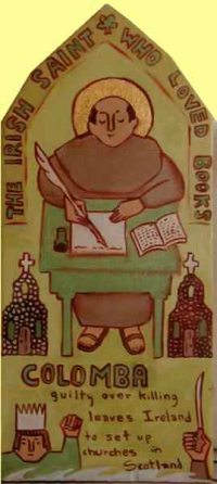 Saint Colomba by B. Bishop