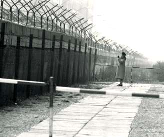 The Wall w/ barbed wire