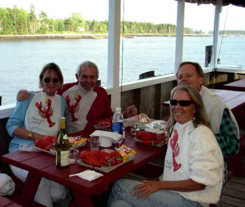 Birthday treat in Maine